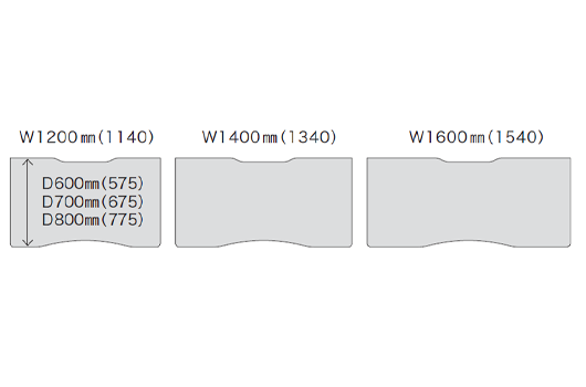 天板バリエーション