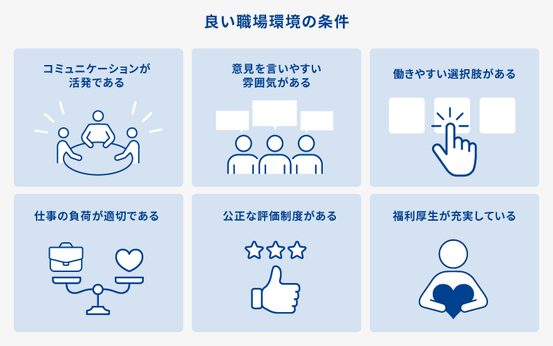 良い職場環境の条件