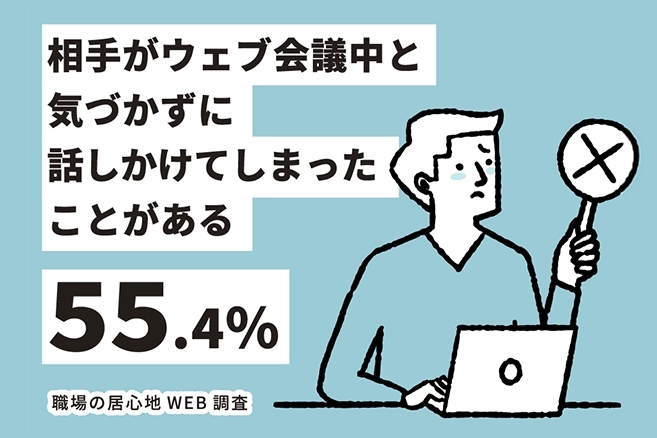 【職場の居心地WEB調査】第22回【相手がウェブ会議中か、どう見分ける？】 